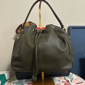 Banana Republic Olive Green Hobo Bag